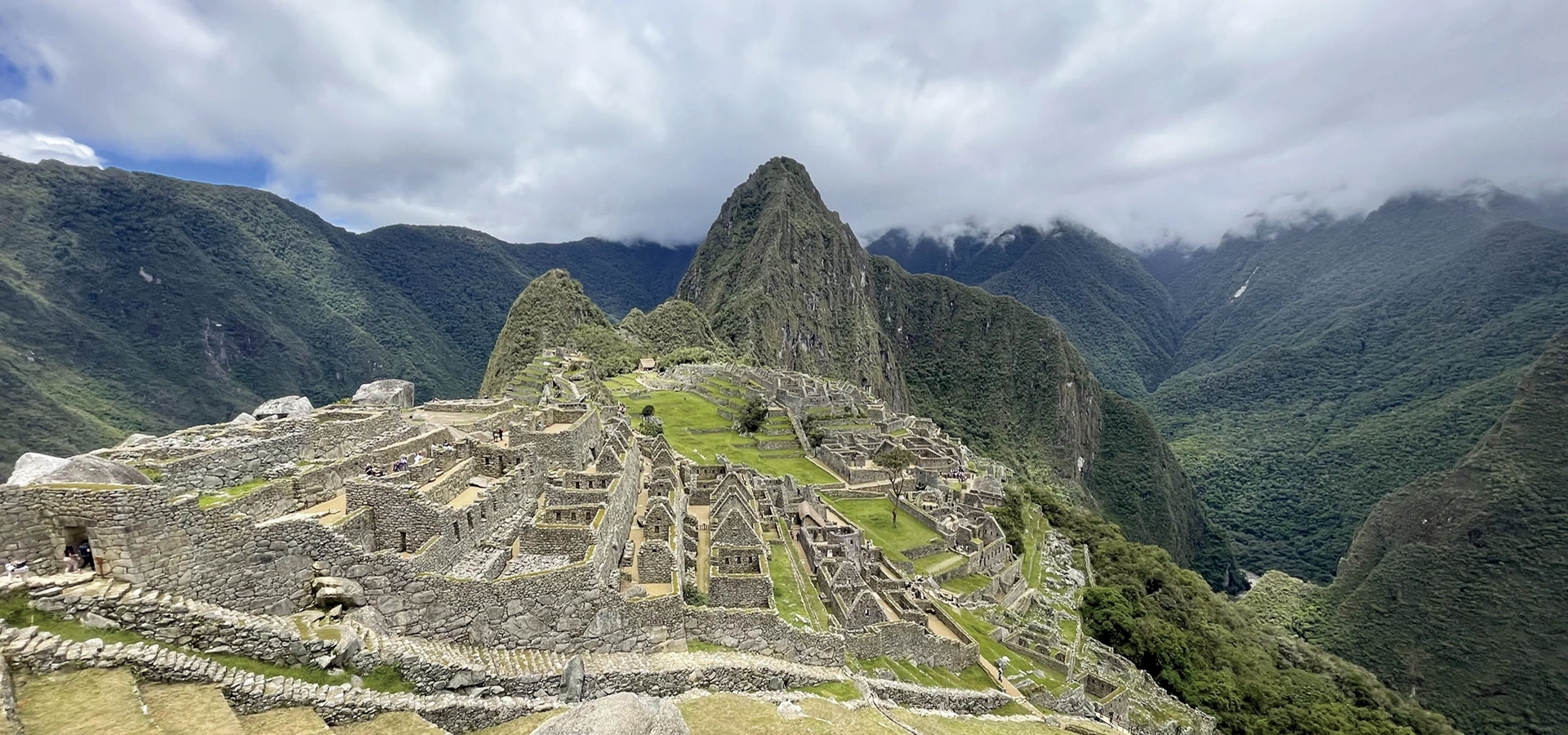 Empty Machu Picchu early morning