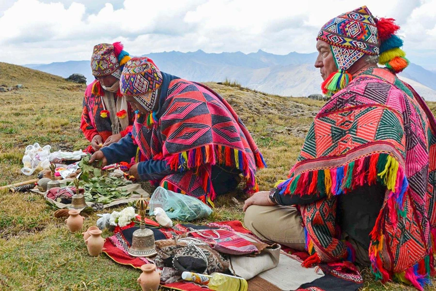 Coca Leaves Andean Offering